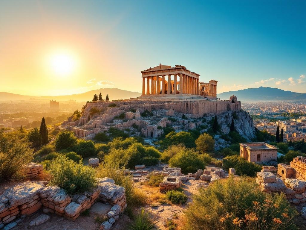 Visiting the Parthenon in Athens